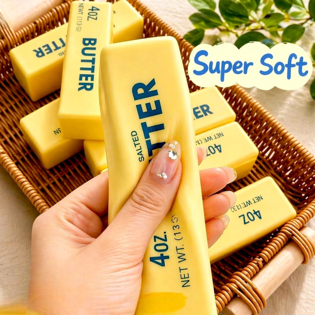 Gniotek Masło - Squishy Butter - Antystresowa Miękka Zabawka Sensoryczna Relaksacyjna