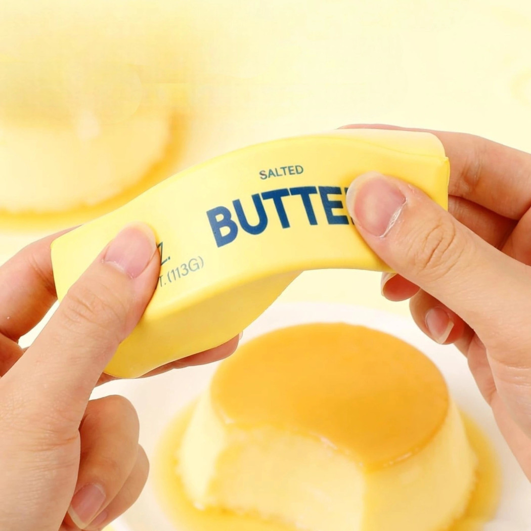Gniotek Masło - Squishy Butter - Antystresowa Miękka Zabawka Sensoryczna Relaksacyjna
