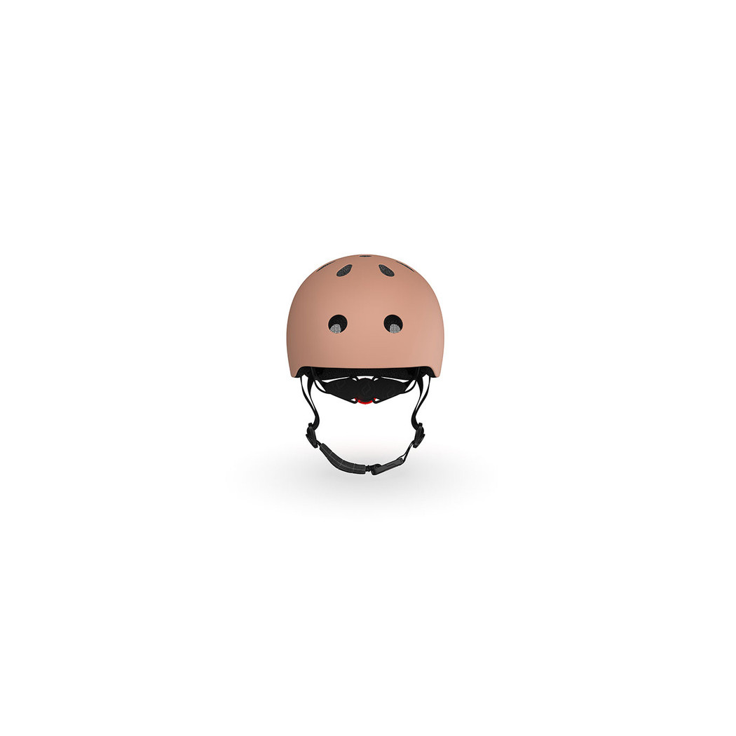Mocha S-M - Ultralekki Regulowany Kask Dla Dzieci 3+ - Tylna Lampka LED - Scootandride