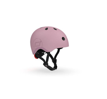 Wildberry S-M - Ultralekki Regulowany Kask Dla Dzieci 3+ (51-55 cm) - Tylna Lampka LED - Scootandride