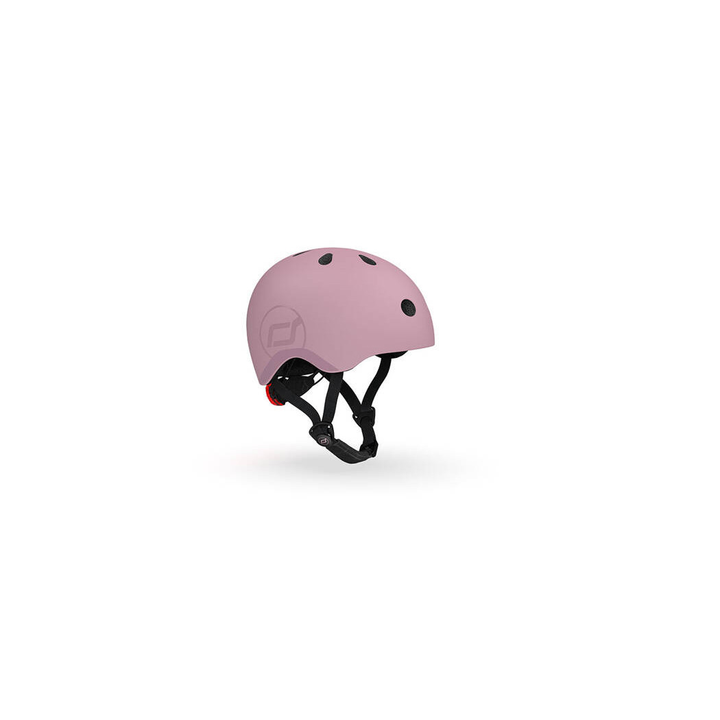 Wildberry S-M - Ultralekki Regulowany Kask Dla Dzieci 3+ (51-55 cm) - Tylna Lampka LED - Scootandride