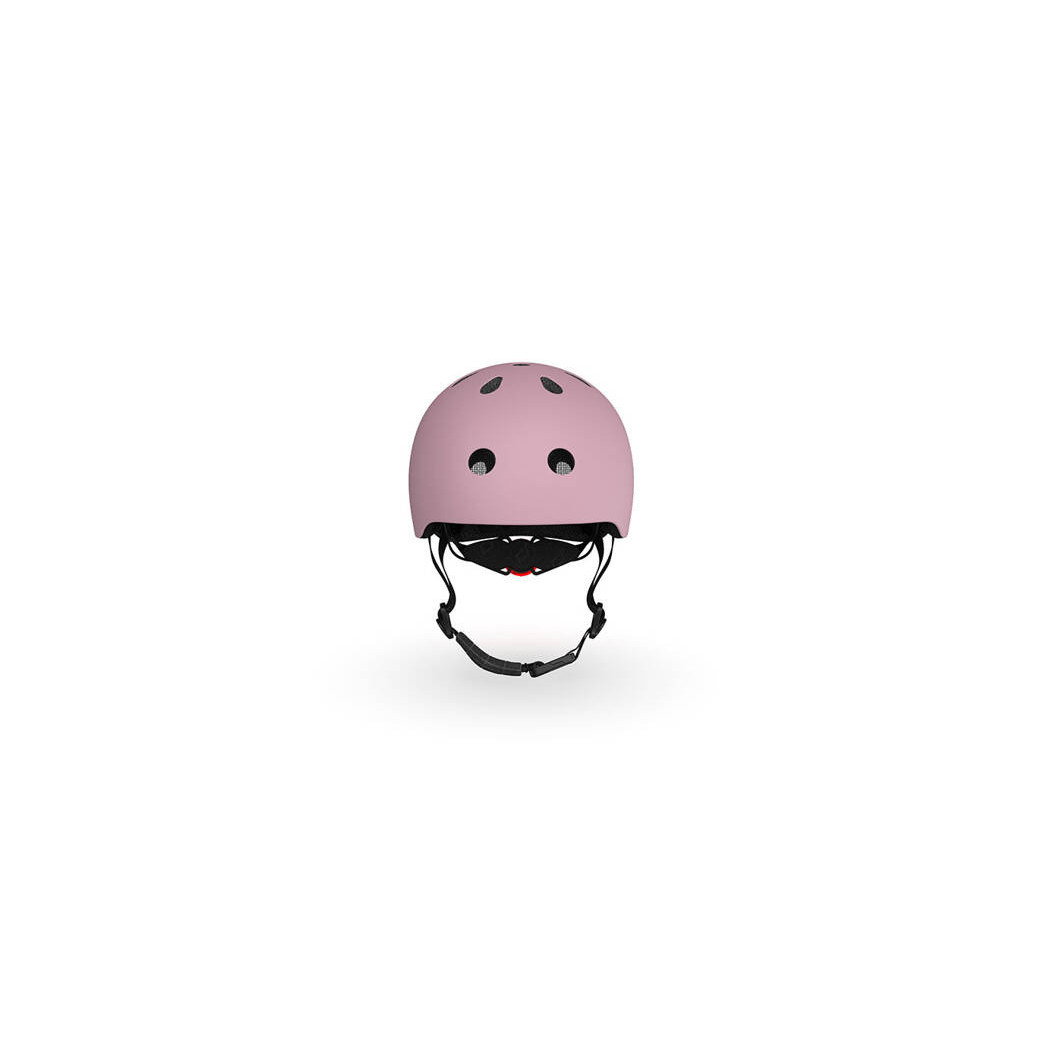 Wildberry S-M - Ultralekki Regulowany Kask Dla Dzieci 3+ (51-55 cm) - Tylna Lampka LED - Scootandride