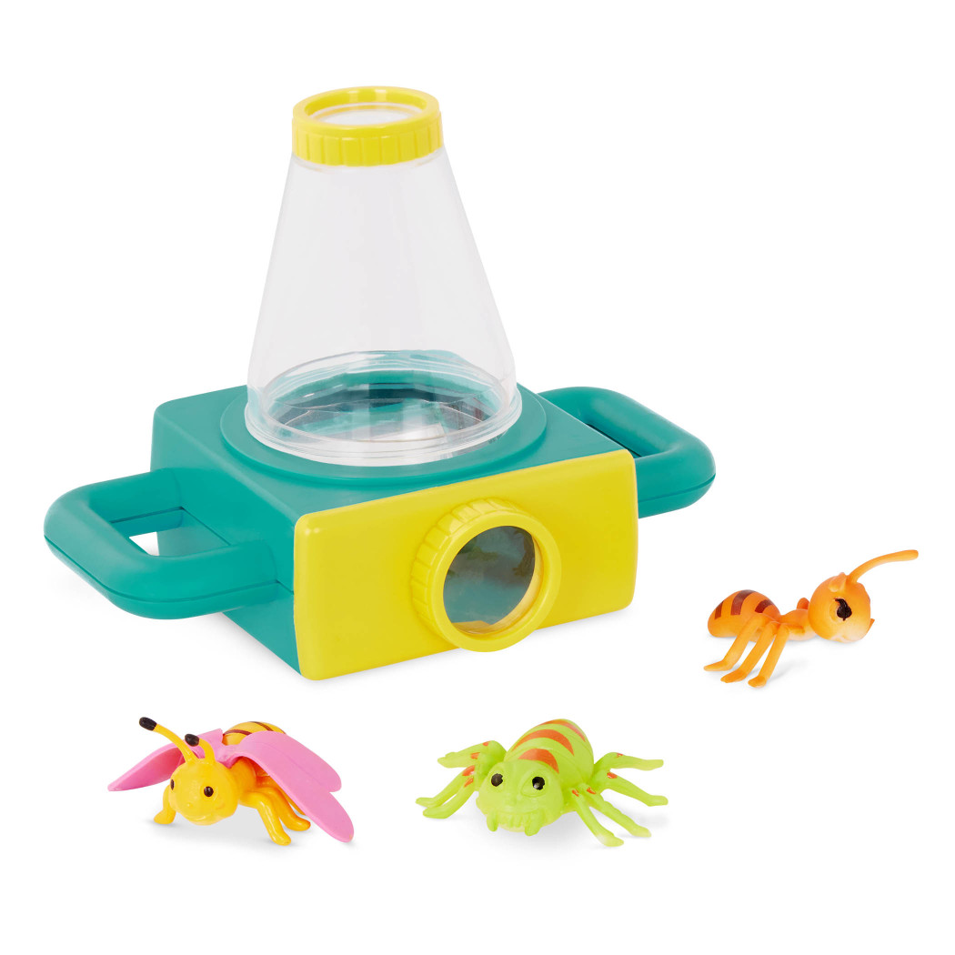 Itty-Bitty - Dwustronny Mikroskop Dziecięcy z Owadami - Btoys