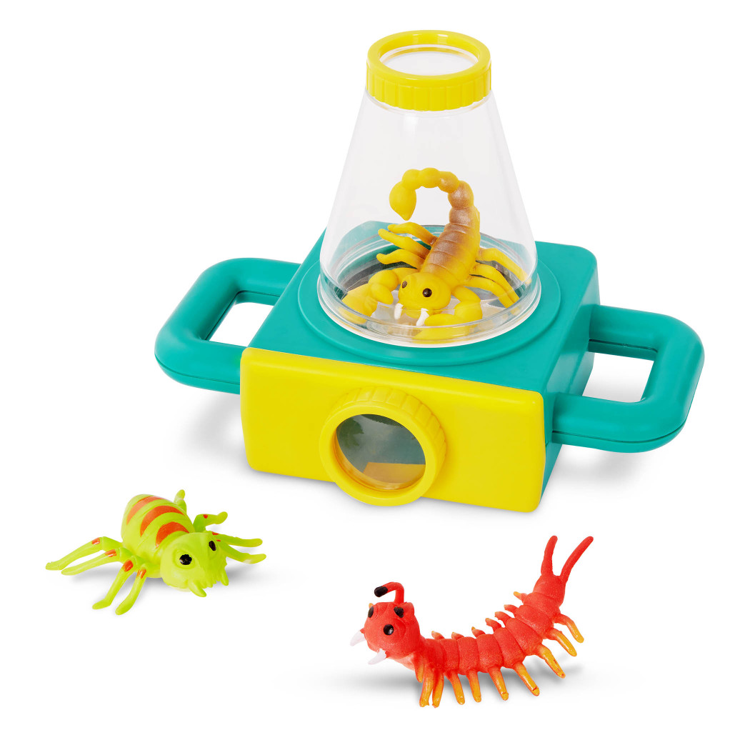 Itty-Bitty - Dwustronny Mikroskop Dziecięcy z Owadami - Btoys