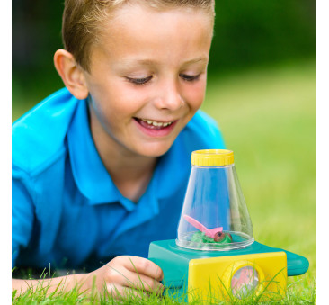 Itty-Bitty - Dwustronny Mikroskop Dziecięcy z Owadami - Btoys
