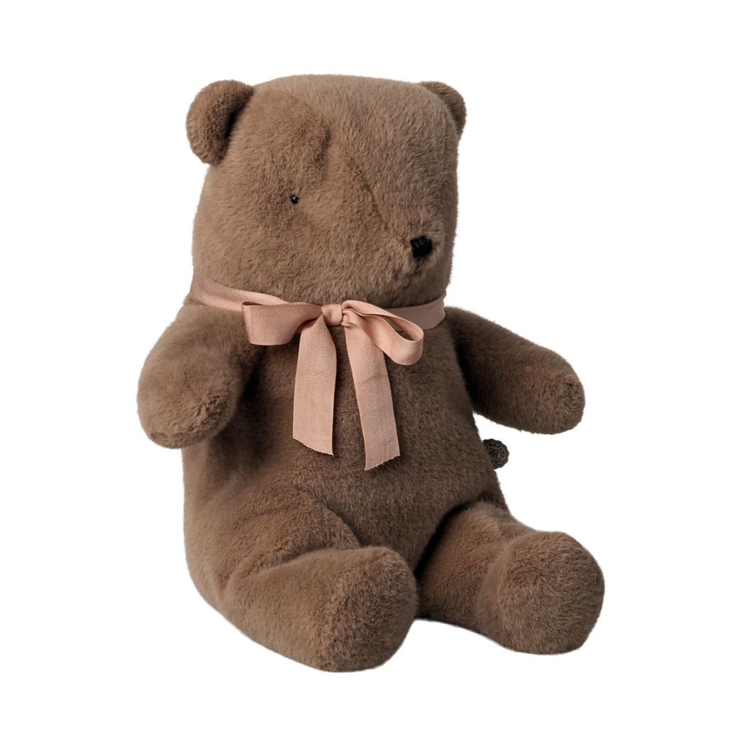 Pluszowy Miś - Delikatny Brąz - Maskotka Niedźwiedż - Medium Teddy Bear - Maileg