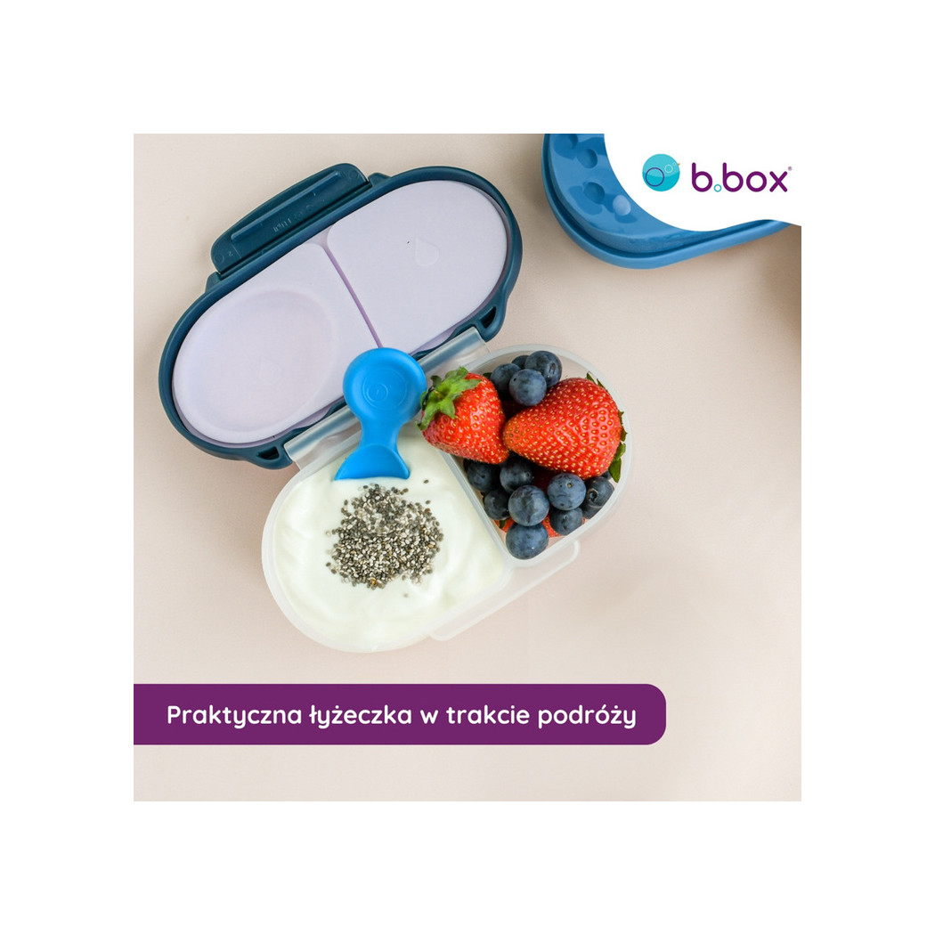 Mini Łyżeczki do Lunchboxa - 3 szt - Łyżeczki Łopatki z Dużym Uchwytem - B.BOX