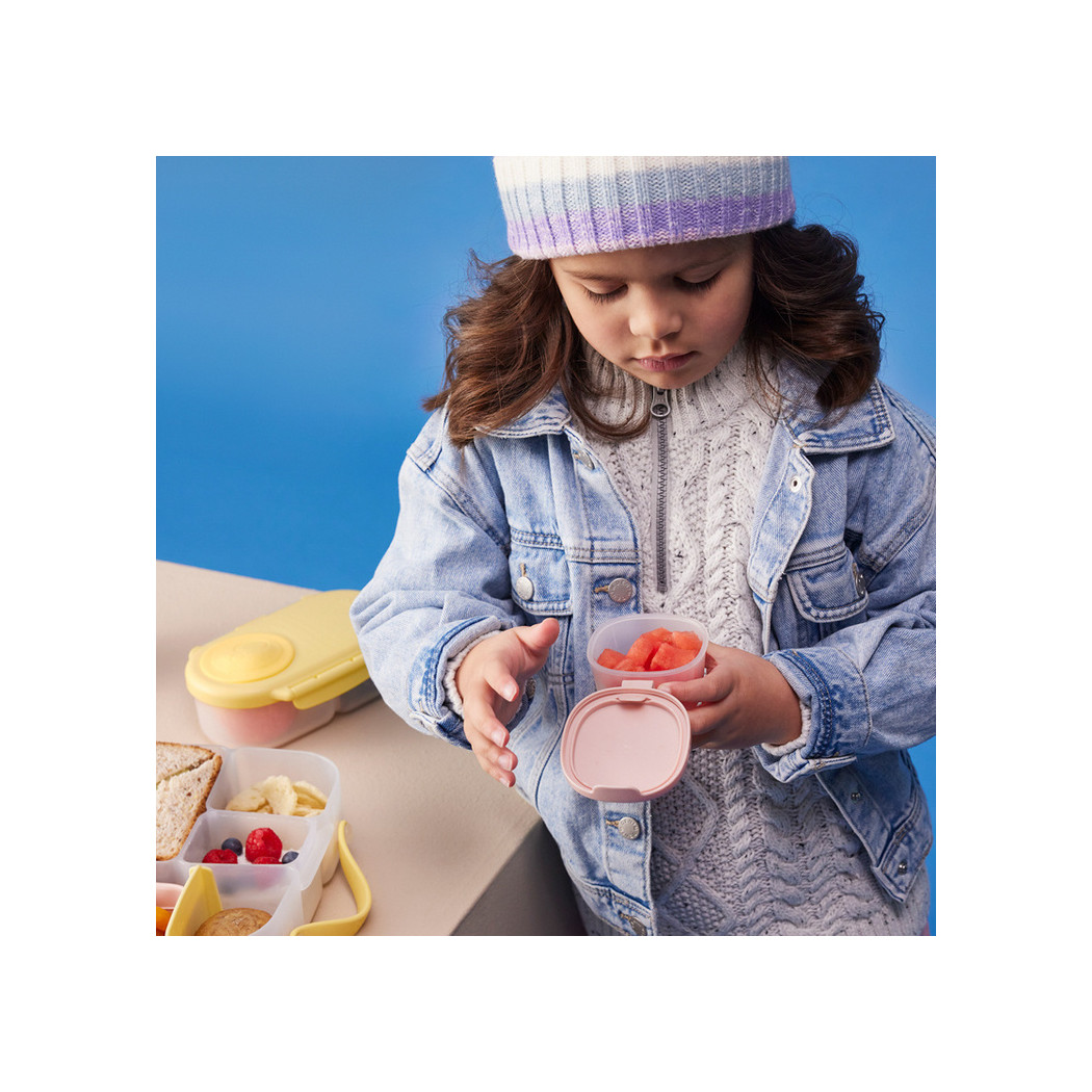 Berry - 3 Pojemniki na Przekąski ze Szczelną Pokrywką - Pasują do Lunchboxa - Pudełka - B.BOX