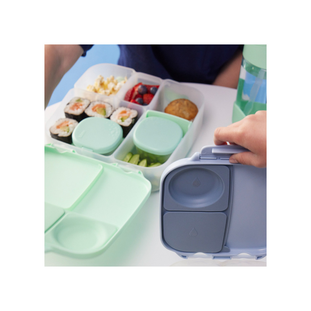 Forest - 3 Pojemniki na Przekąski ze Szczelną Pokrywką - Pasują do Lunchboxa - Pudełka - B.BOX