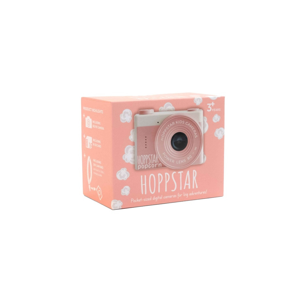 Popcorn Sorbet - Kieszonkowy Aparat Fotograficzny dla Najmłodszych Dzieci - Hoppstar - Różowy