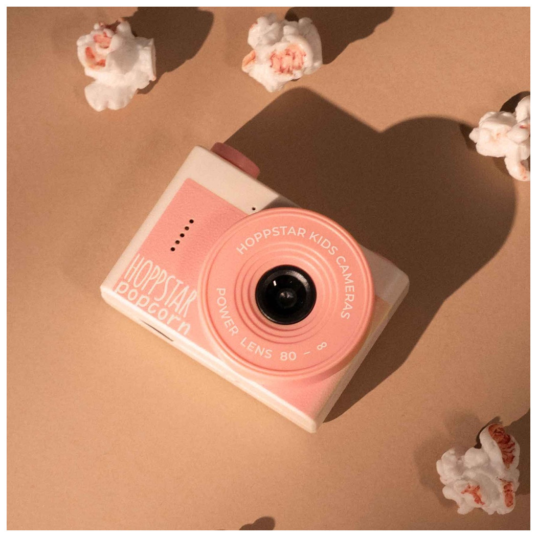 Popcorn Sorbet - Kieszonkowy Aparat Fotograficzny dla Najmłodszych Dzieci - Hoppstar - Różowy