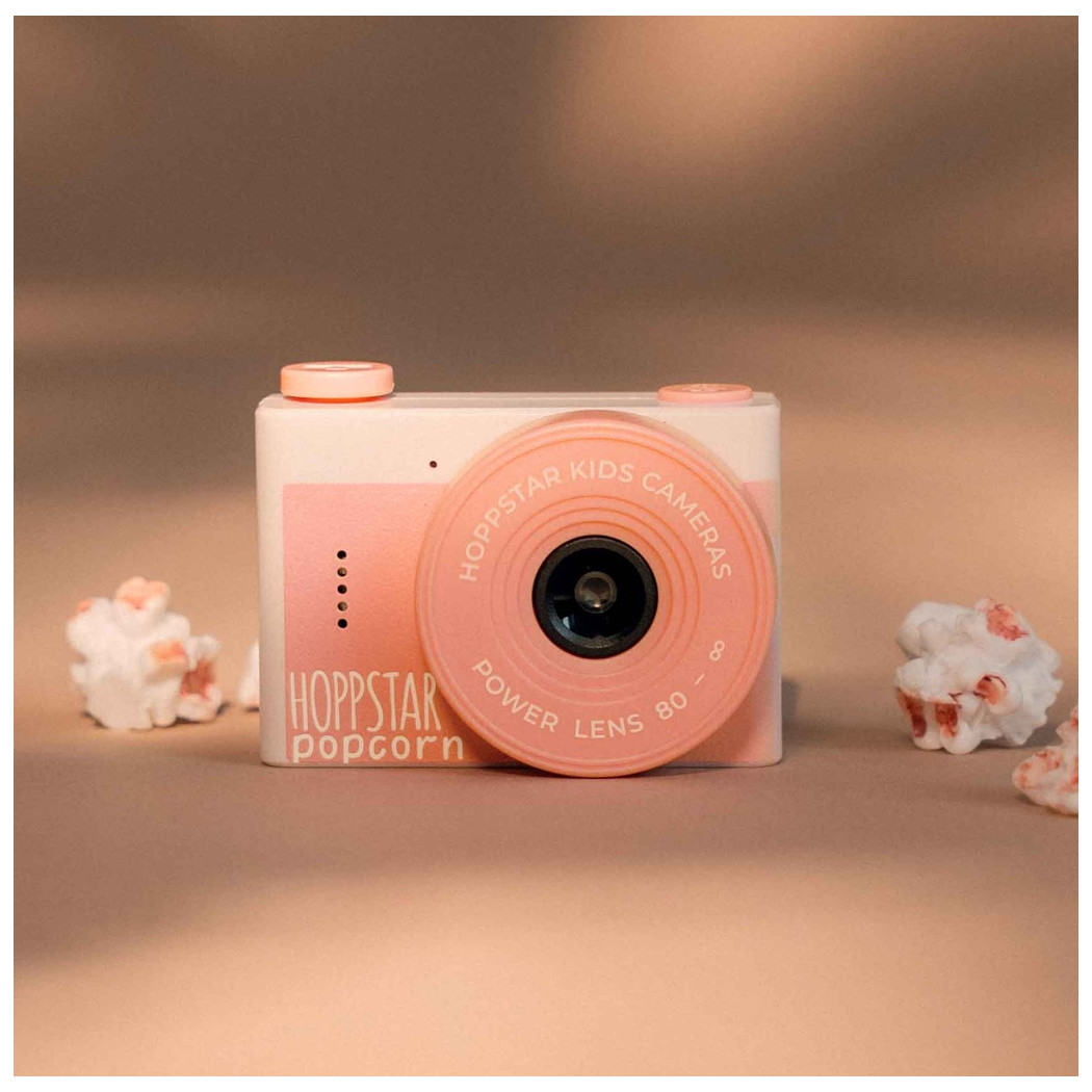Popcorn Sorbet - Kieszonkowy Aparat Fotograficzny dla Najmłodszych Dzieci - Hoppstar - Różowy