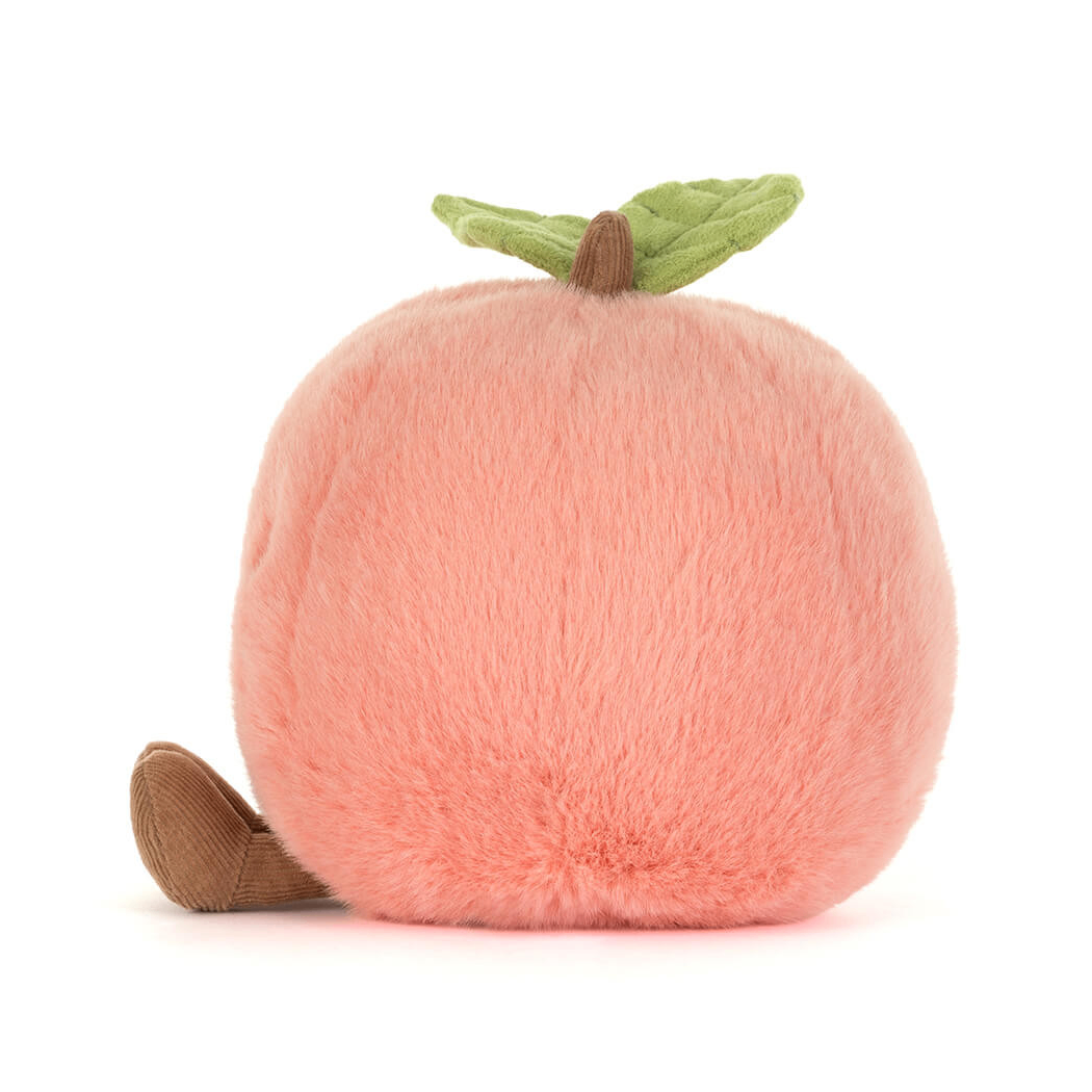 Brzoskwinka z Listkiem - Pluszowa Brzoskwinia 14 cm - Maskotka Przytulanka - JellyCat
