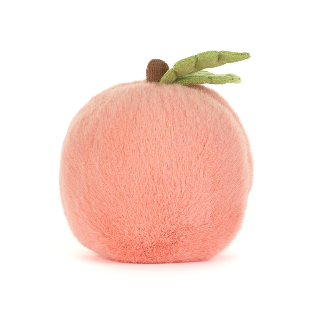 Brzoskwinka z Listkiem - Pluszowa Brzoskwinia 14 cm - Maskotka Przytulanka - JellyCat