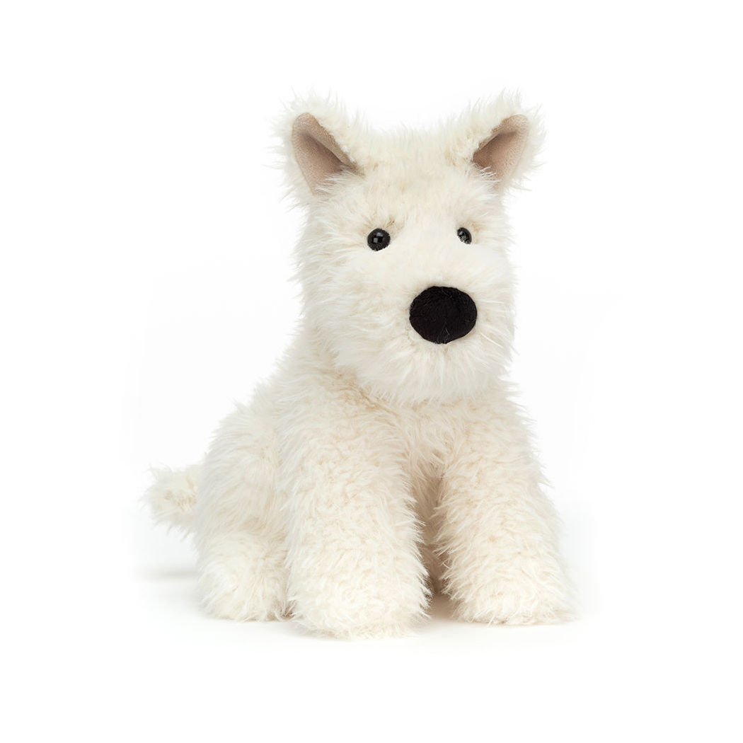 Munro - Terrier Szczeniaczek - Kremowy 25 cm - Maskotka Przytulanka Pies - JellyCat