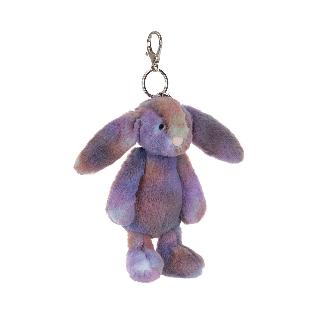 Zodihop Breloczek Króliczek 18 cm - Galaktyczna Mgła - Maskotka Przytulanka Brelok Charms - JellyCat