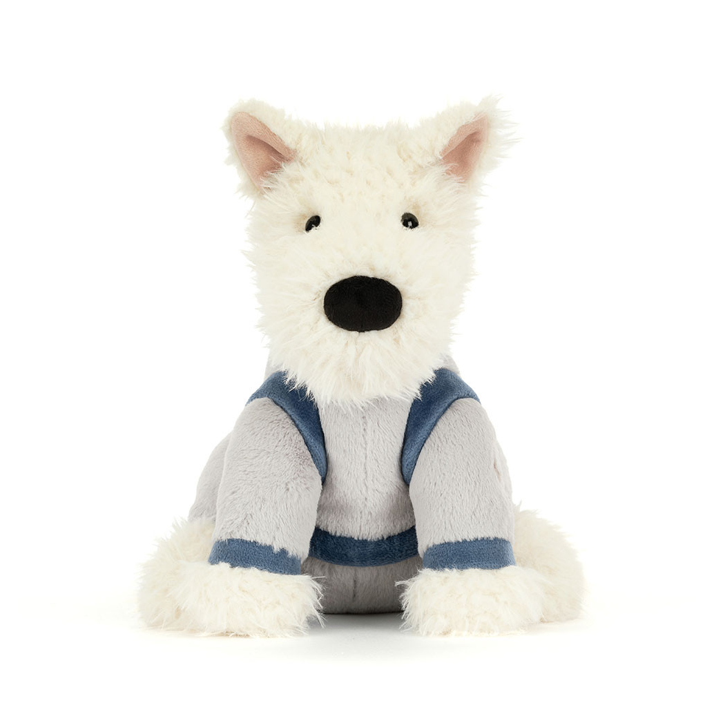 Munro Astronauta - Terrier Szczeniaczek w Kosmicznym Kombinezonie - 23 cm - Maskotka Przytulanka Pies - JellyCat
