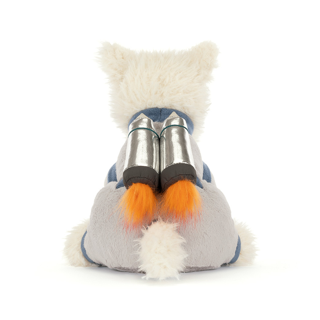 Munro Astronauta - Terrier Szczeniaczek w Kosmicznym Kombinezonie - 23 cm - Maskotka Przytulanka Pies - JellyCat