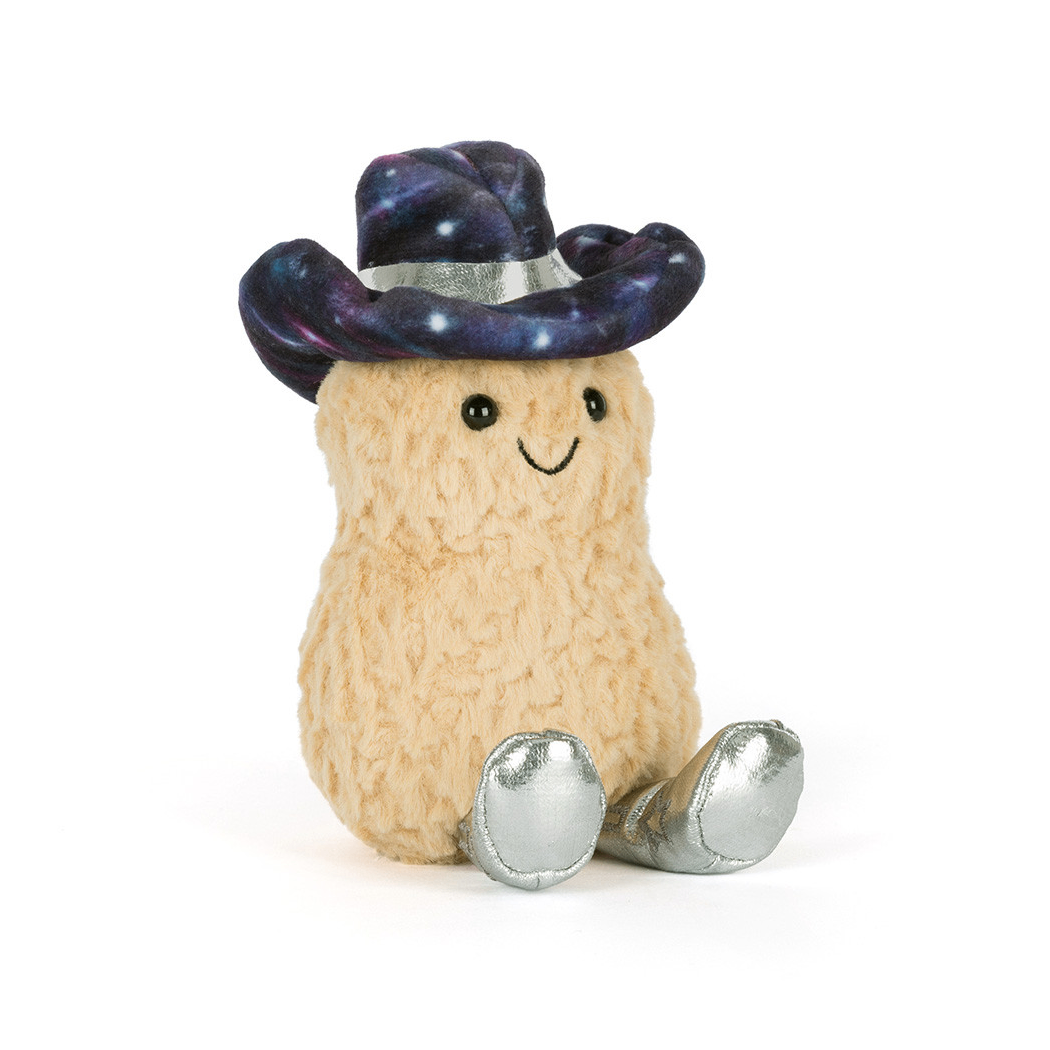 Kosmiczny Kowboj Fistaszek Peanut w Kapeluszu - 15 cm - Maskotka Przytulanka - Jellycat