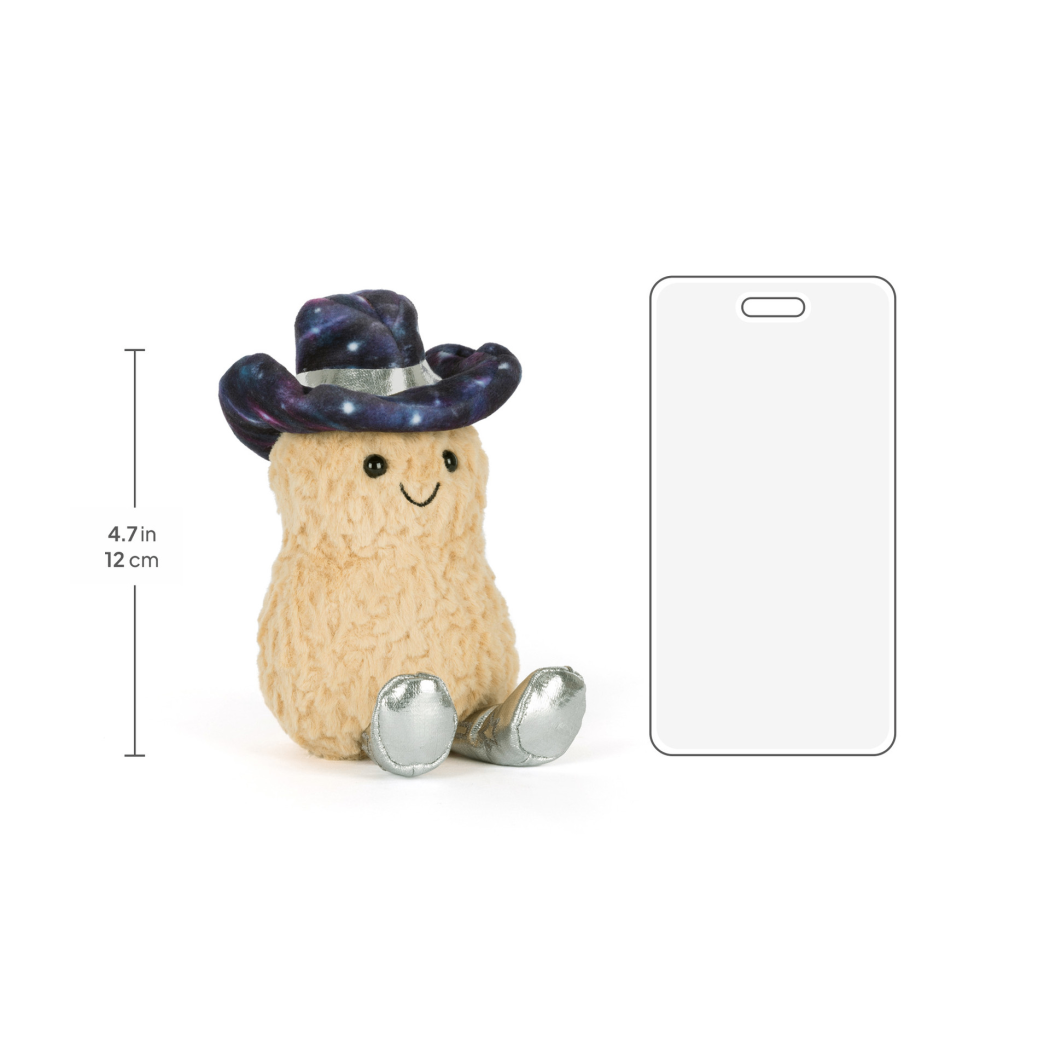 Kosmiczny Kowboj Fistaszek Peanut w Kapeluszu - 15 cm - Maskotka Przytulanka - Jellycat