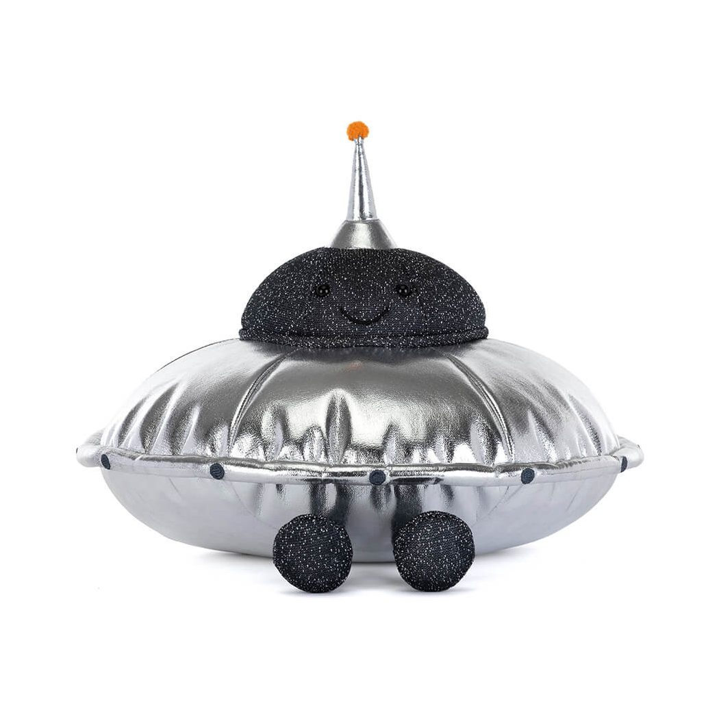 Latający Spodek UFO - 25 cm - Pluszowy Statek Kosmiczny - Maskotka Przytulanka - JellyCat