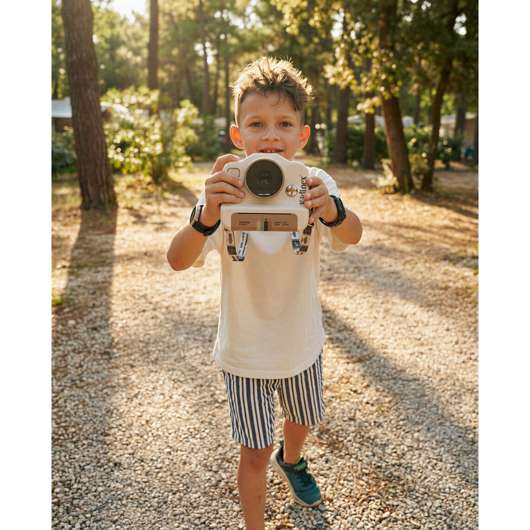 KidSnap Pink - Aparat Fotograficzny z Wydrukiem Natychmiastowym dla Dzieci - Kidinex