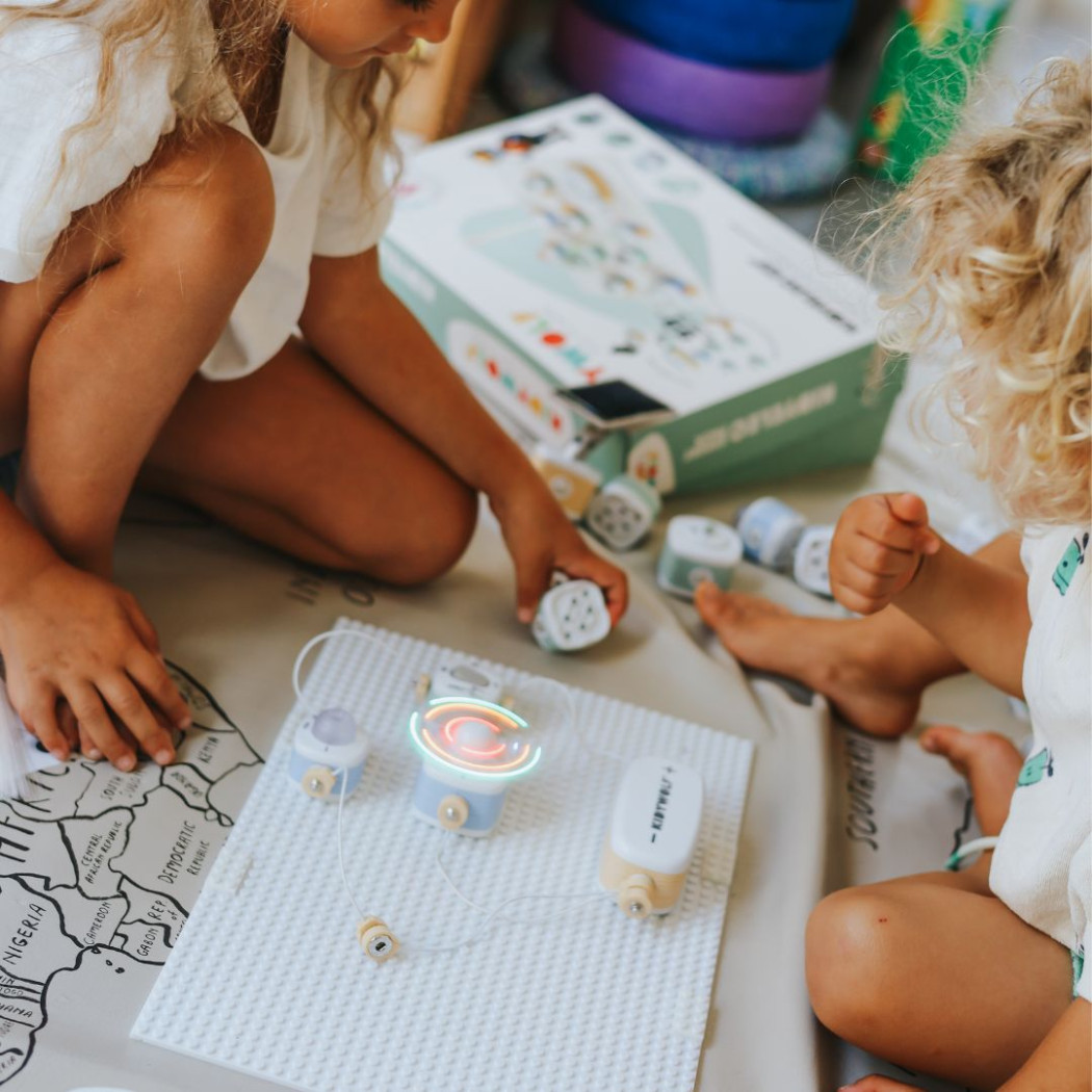 KIDYELEC Expert - Mały Elektryk Duży Zestaw Konstrukcyjny Elektryczność - KIDYWOLF