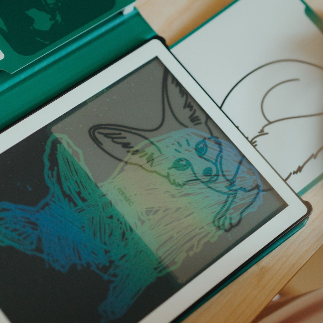Piraci i Zwierzęta - Wkłady Uzupełniające do Mini Tabletu do Nauki Rysowania dla Dzieci - KIDYWOLF