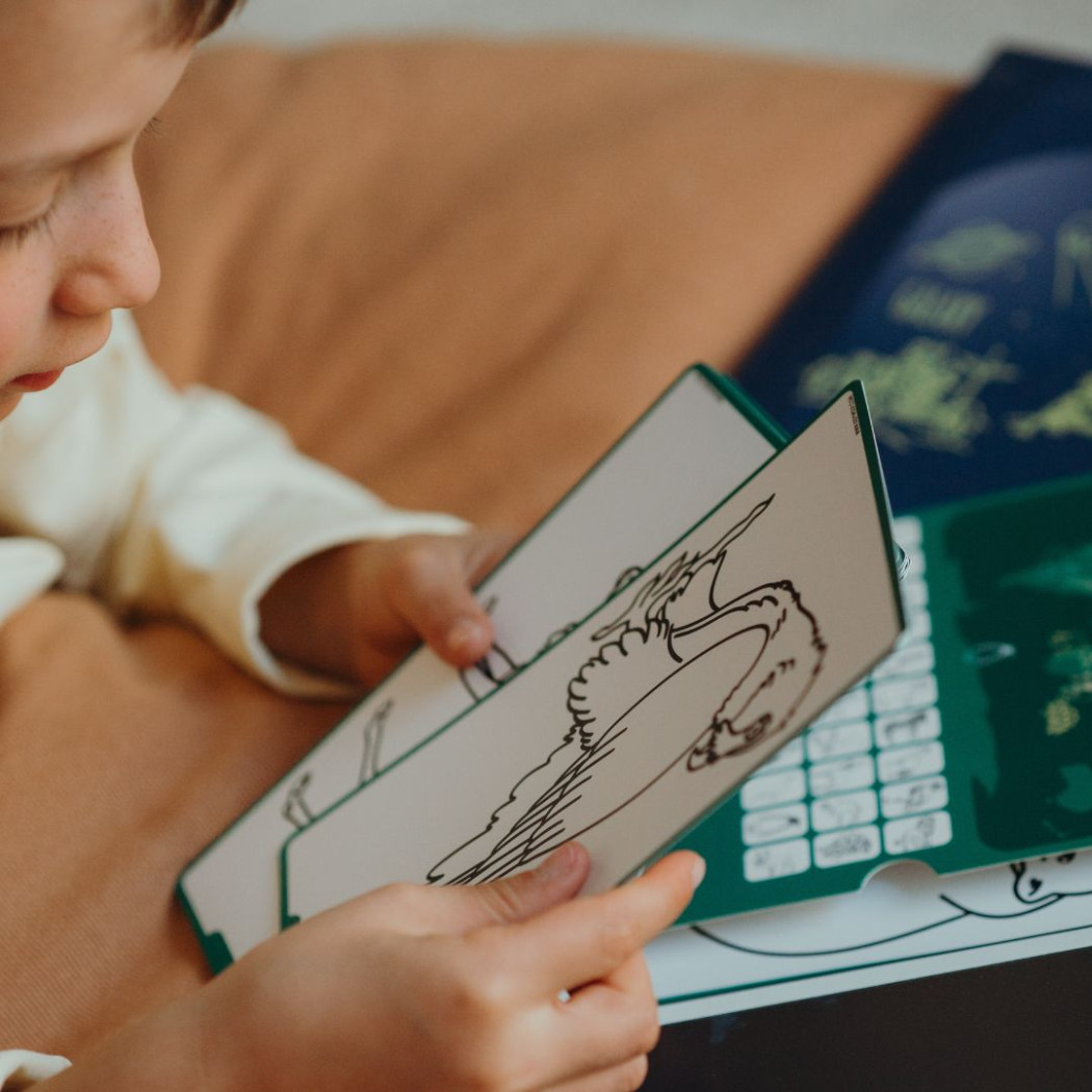 Piraci i Zwierzęta - Wkłady Uzupełniające do Mini Tabletu do Nauki Rysowania dla Dzieci - KIDYWOLF