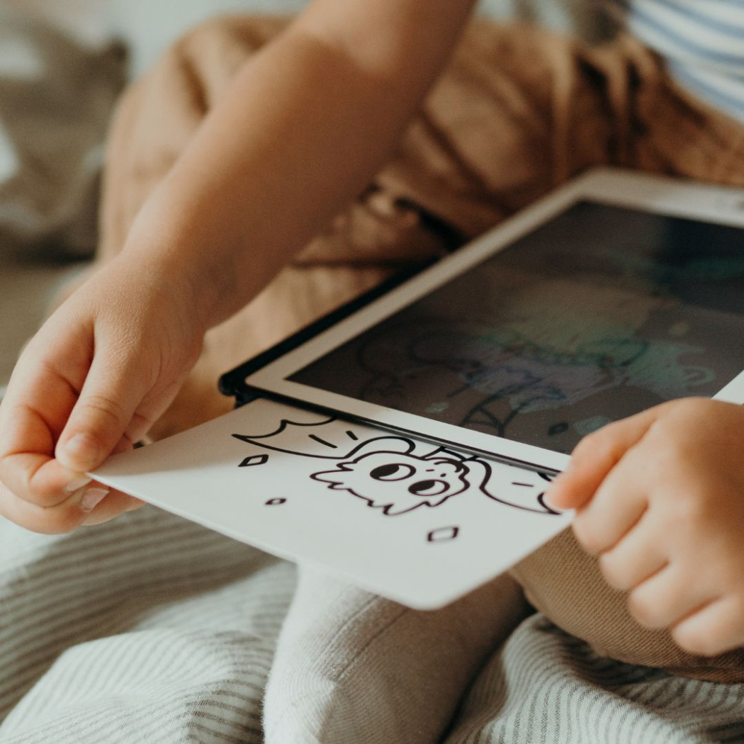 Zwierzęta i Kraina Baśni - Wkłady Uzupełniające do Mini Tabletu do Nauki Rysowania dla Dzieci - KIDYWOLF