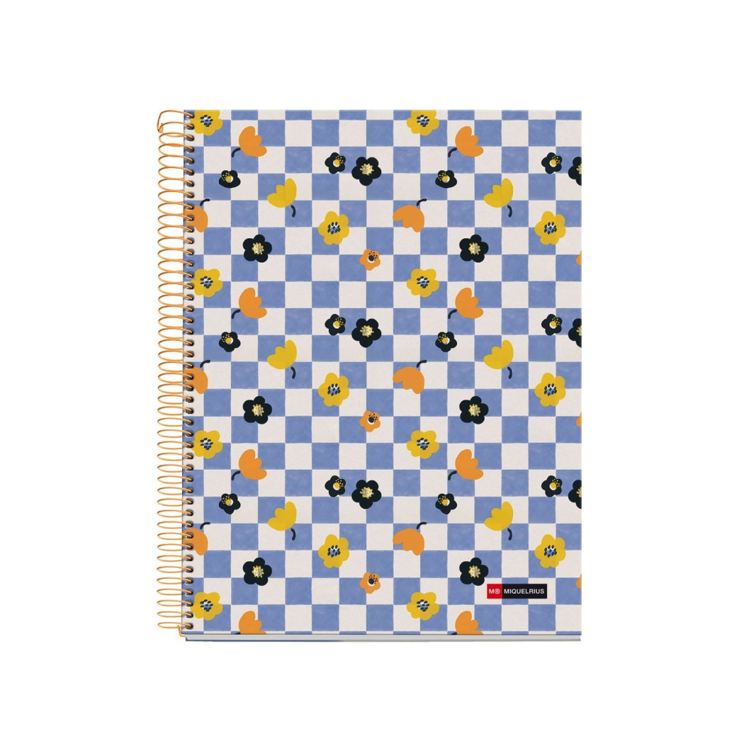 Square It - Kołozeszyt A4 - Notes Zeszyt w Kratkę na Spirali 120 stron - Miquelrius