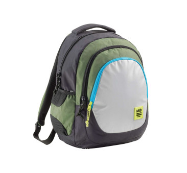 Berlin Rider Green 30L - Plecak Szkolny Trzykomorowy - Miquelrius