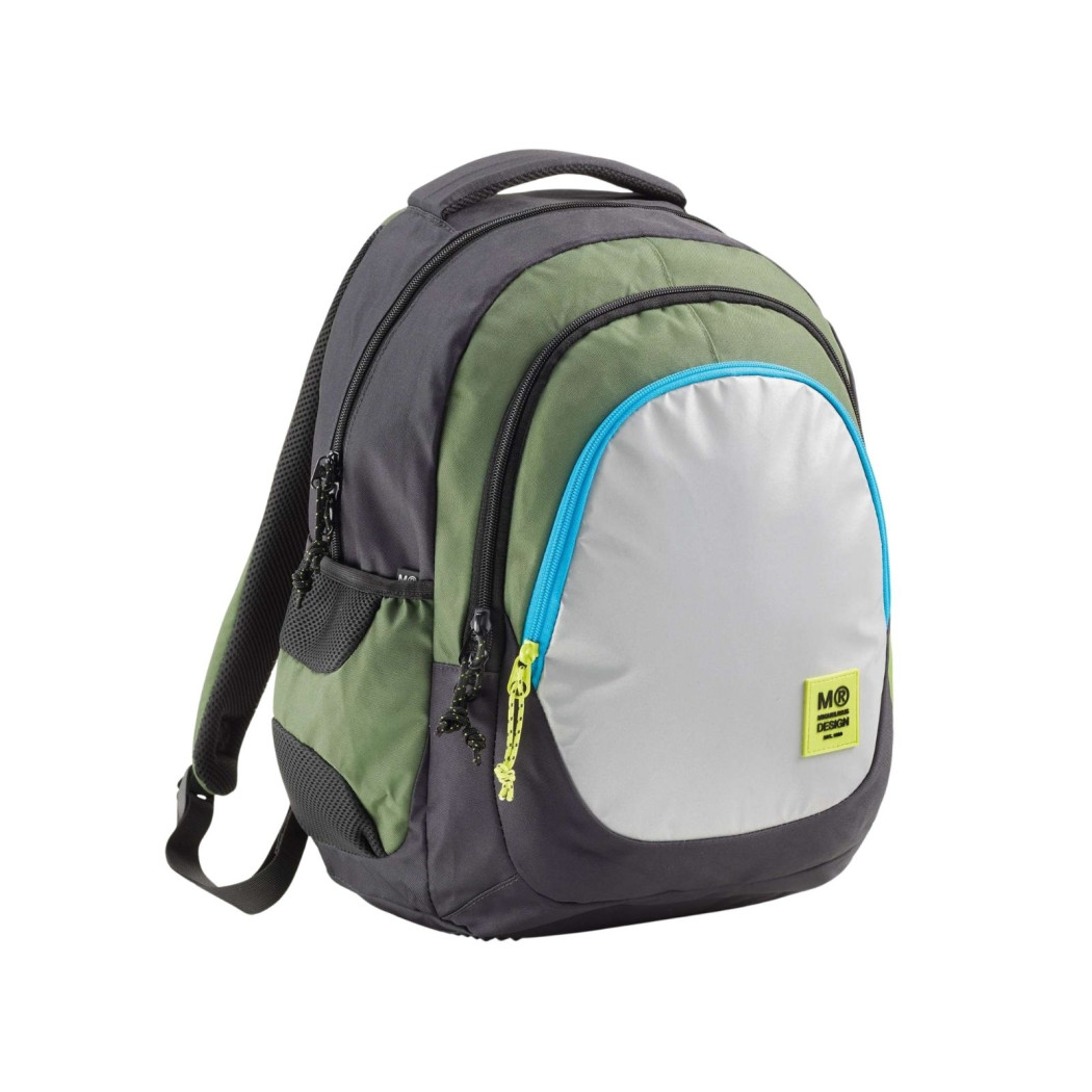 Berlin Rider Green 30L - Plecak Szkolny Trzykomorowy - Miquelrius