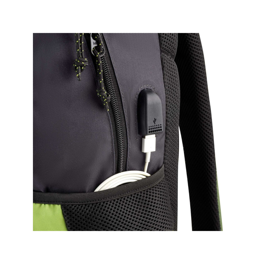 Berlin Rider Green 30L - Plecak Szkolny Trzykomorowy - Miquelrius