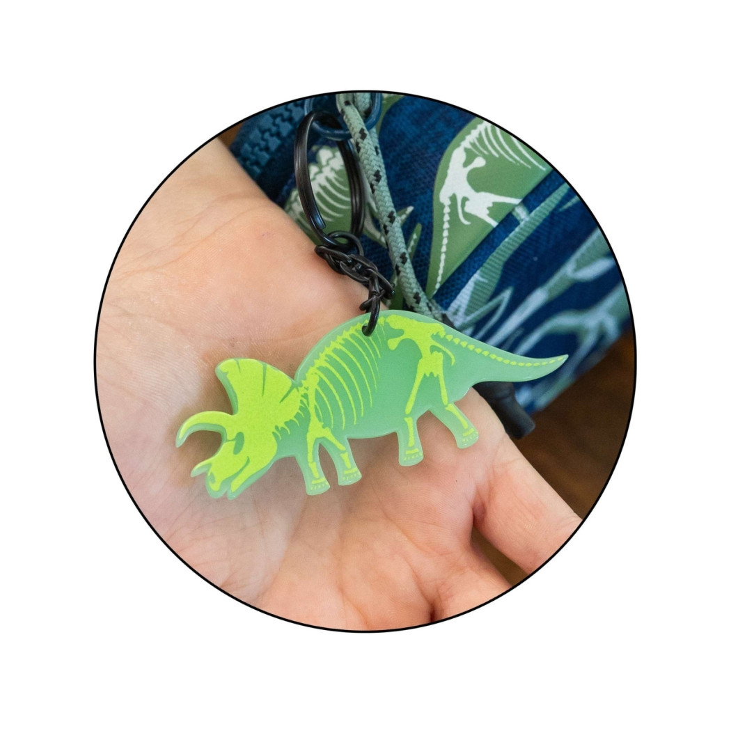 Oslo Dinozaury 27L - Fluorescencyjny Plecak Szkolny Trzykomorowy - Miquelrius