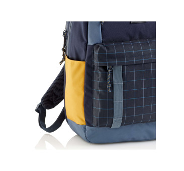 Amsterdam Rider Black 28L - Plecak Szkolny Trzykomorowy - Miquelrius