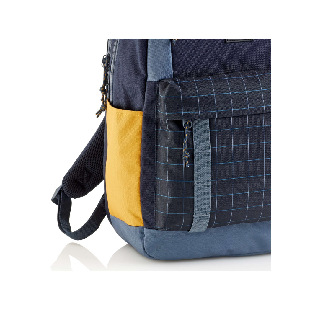 Amsterdam Rider Black 28L - Plecak Szkolny Trzykomorowy - Miquelrius