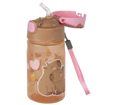 PROMOCJA Bidon Kapibara - 330 ml ze Słomką - BackUP