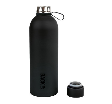 PROMOCJA Czarna Butelka Termiczna - 500 ml - z Uchwytem - BackUP