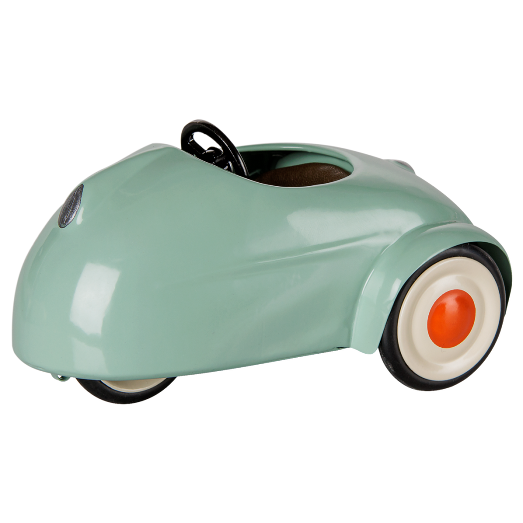 Autko dla Myszek - Jasna Mięta - Metalowy Samochodzik Trójkołowy - Mouse Car - Maileg