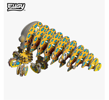 Ośmiornica - Morskie Zwierzęta - Eko Układanka 3D - Eugy