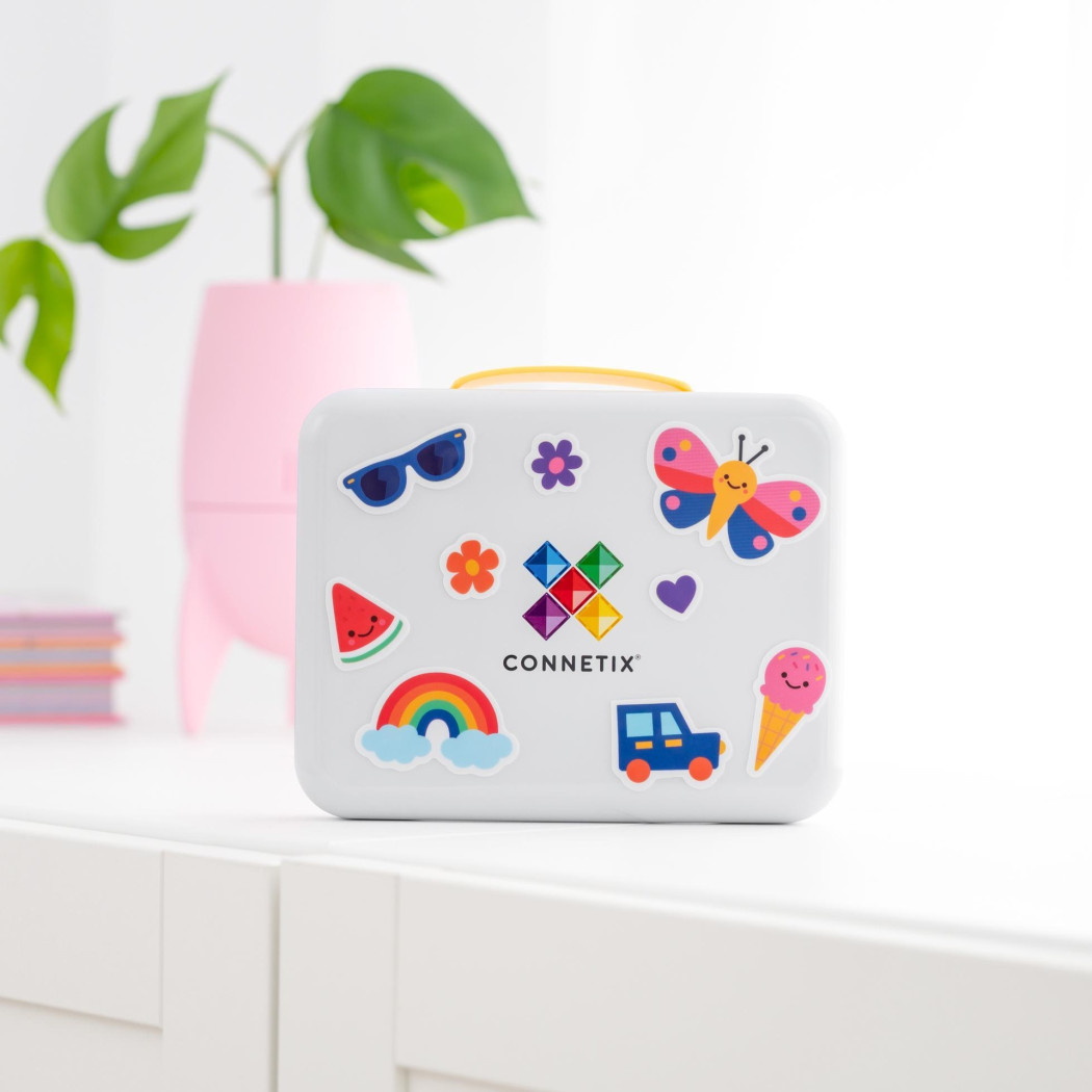 Travel - Podróżny Przenośny Zestaw w Metalowym Etui - 32 Elementy - Connetix