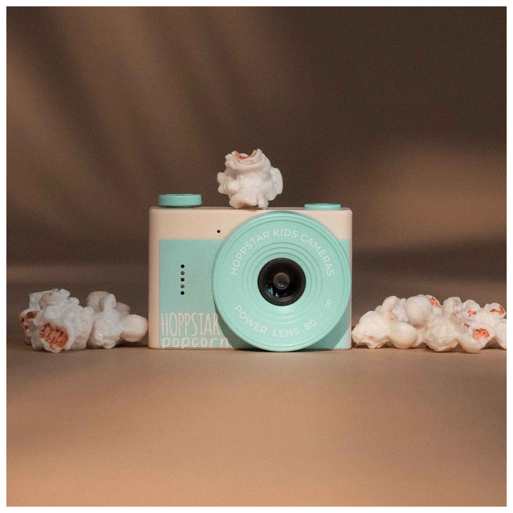 Popcorn Breeze - Kieszonkowy Aparat Fotograficzny dla Najmłodszych Dzieci - Hoppstar - Różowy