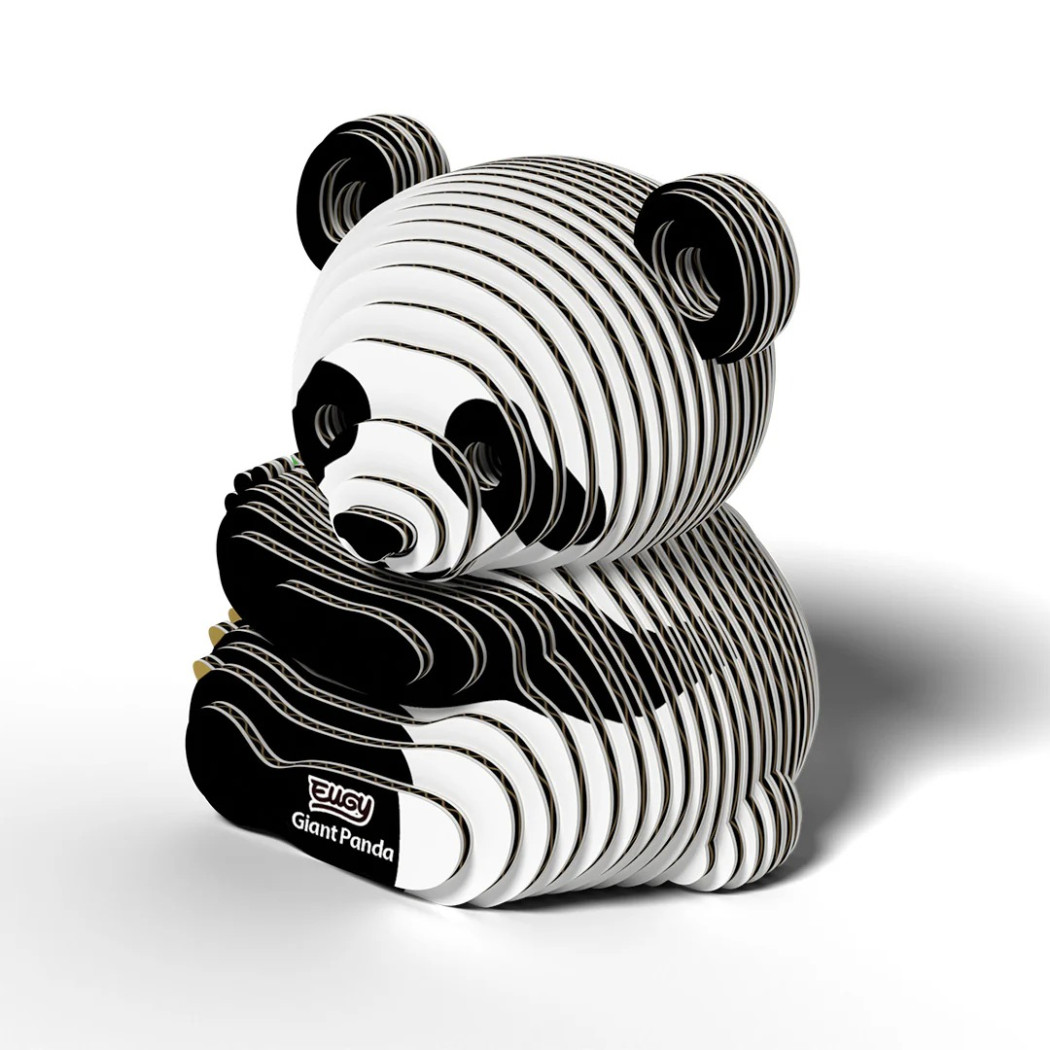 Panda Wielka - Niedźwiedź Bambusowy - Eko Układanka 3D - Eugy