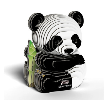 Panda Wielka - Niedźwiedź Bambusowy - Eko Układanka 3D - Eugy