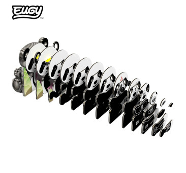 Panda Wielka - Niedźwiedź Bambusowy - Eko Układanka 3D - Eugy