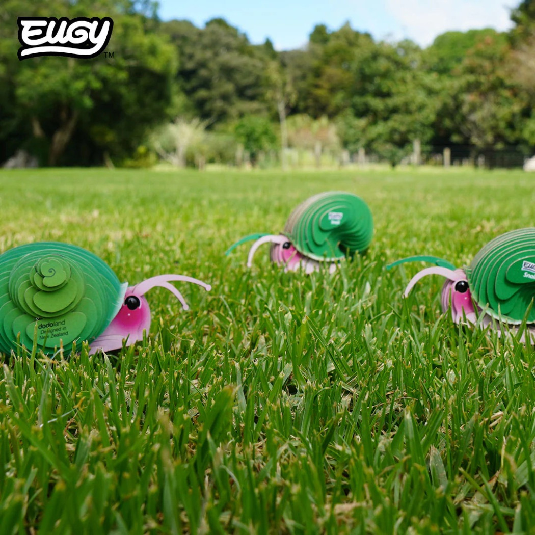 Ślimak - Eko Układanka 3D - Eugy