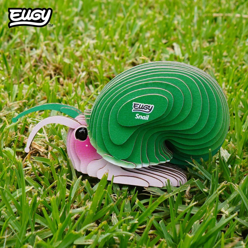 Ślimak - Eko Układanka 3D - Eugy
