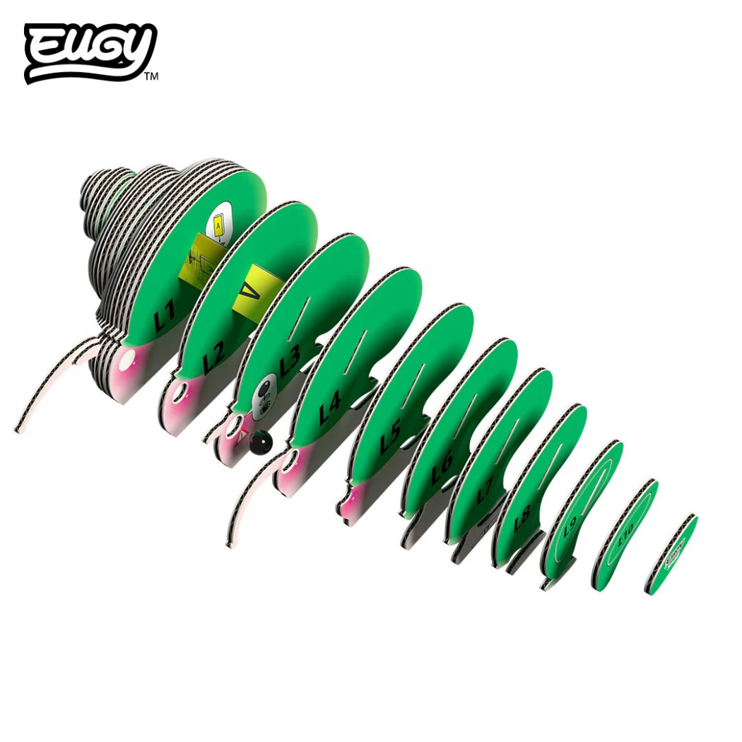Ślimak - Eko Układanka 3D - Eugy