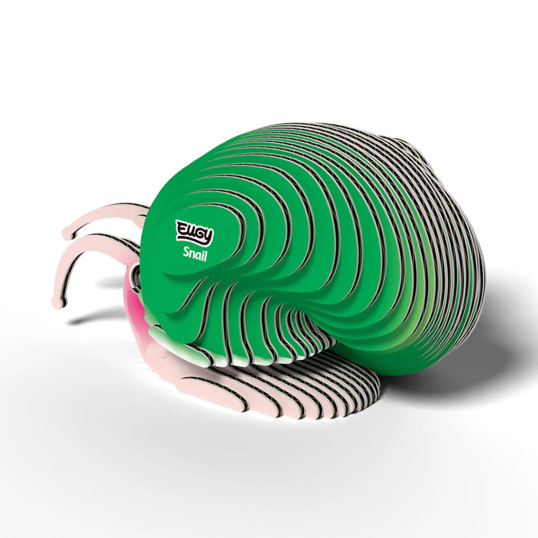 Ślimak - Eko Układanka 3D - Eugy